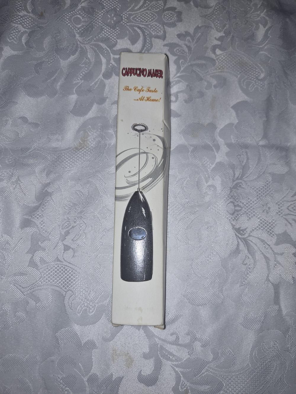 Cappuccino Maker Handheld Milk Frother - Silver